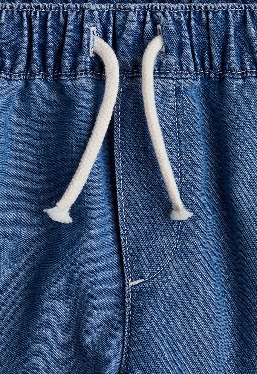 H&M - Denim shorts - denim blue