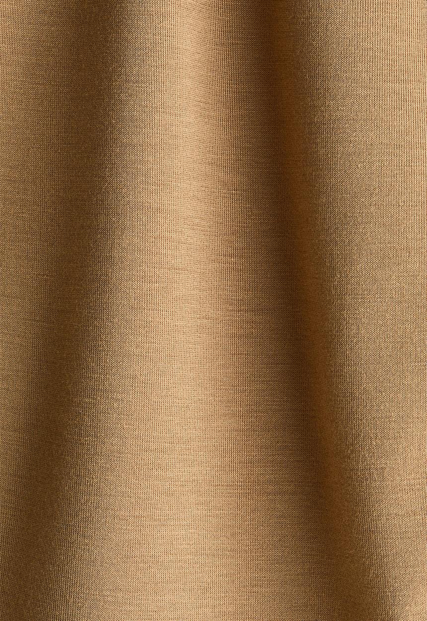 H&M - Draped scarf-detail top - dark beige