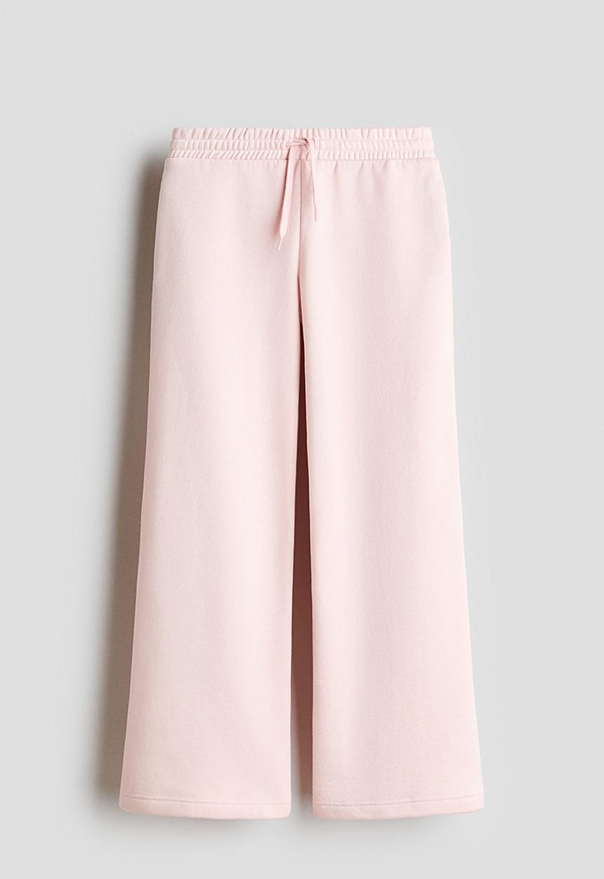 H&M - Brushed-inside joggers - light pink