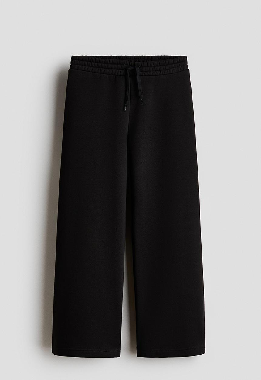 H&M - Brushed-inside joggers - black
