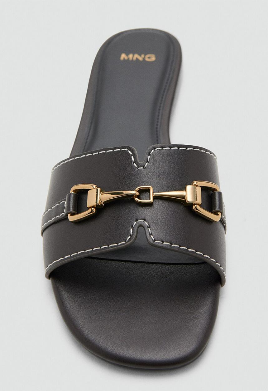 MANGO - Earth slide - dark brown