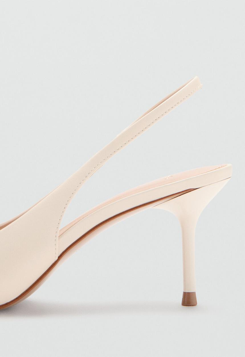 MANGO - Princess heel - light beige