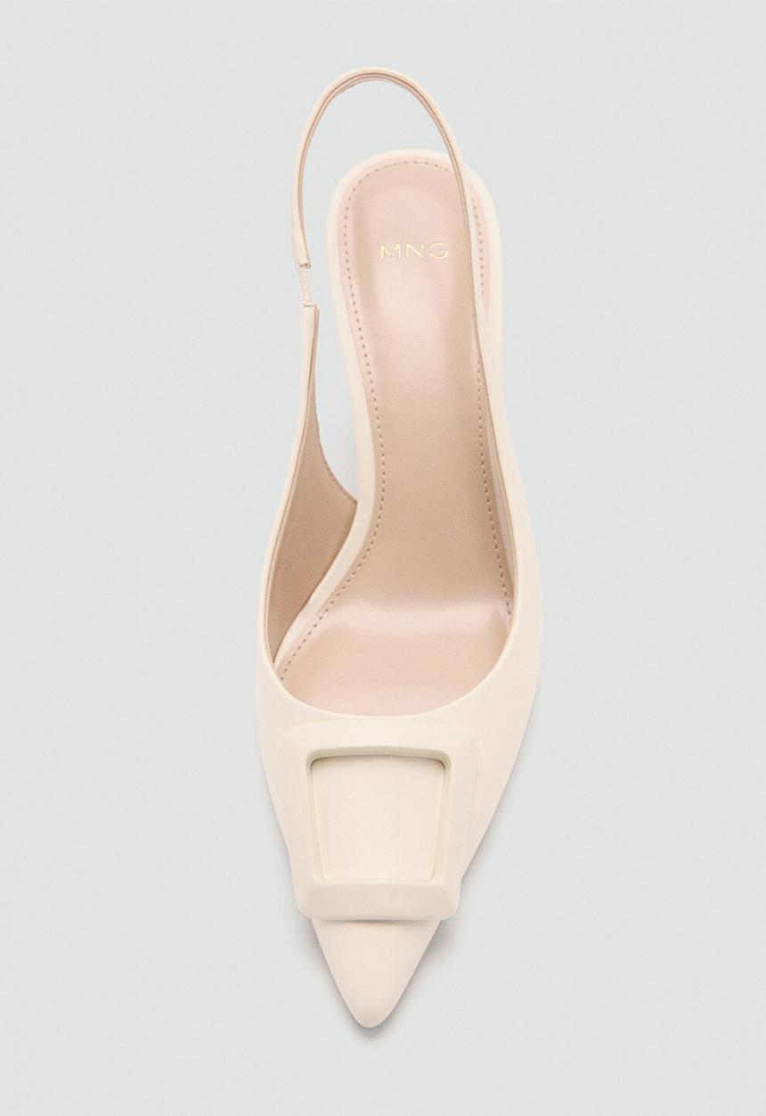 MANGO - Princess heel - light beige