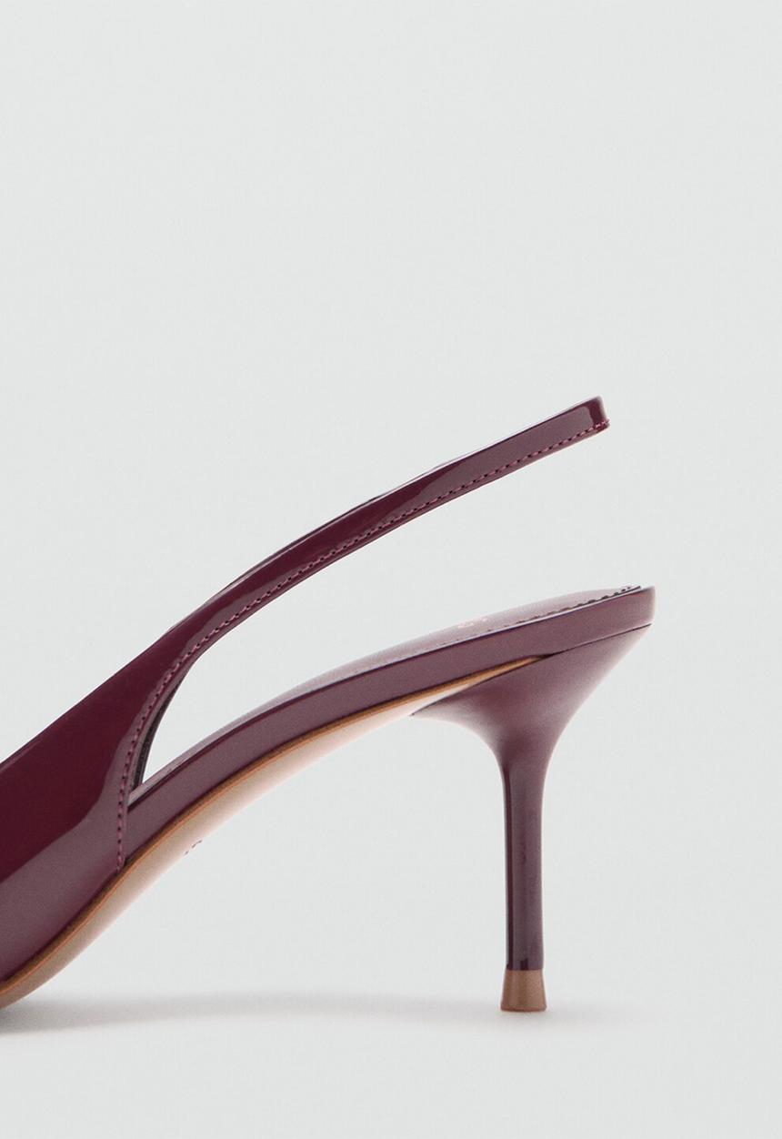 MANGO - Princess heel - dark red