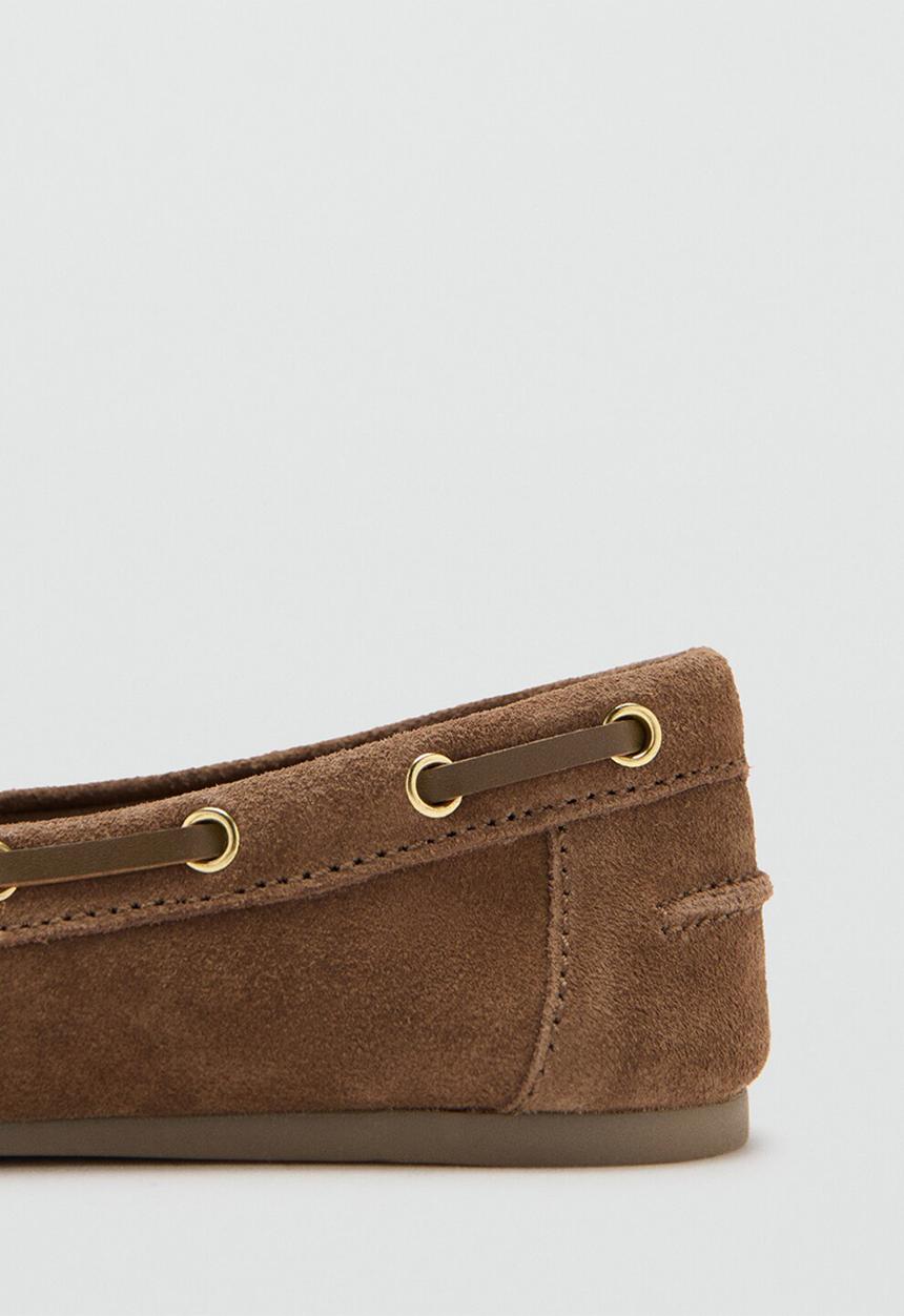 MANGO - Boat shoe - brown