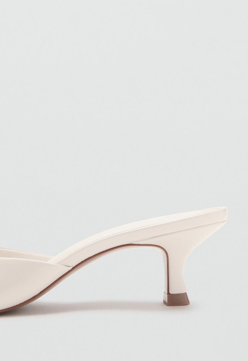MANGO - Sandy open toe mule - light beige