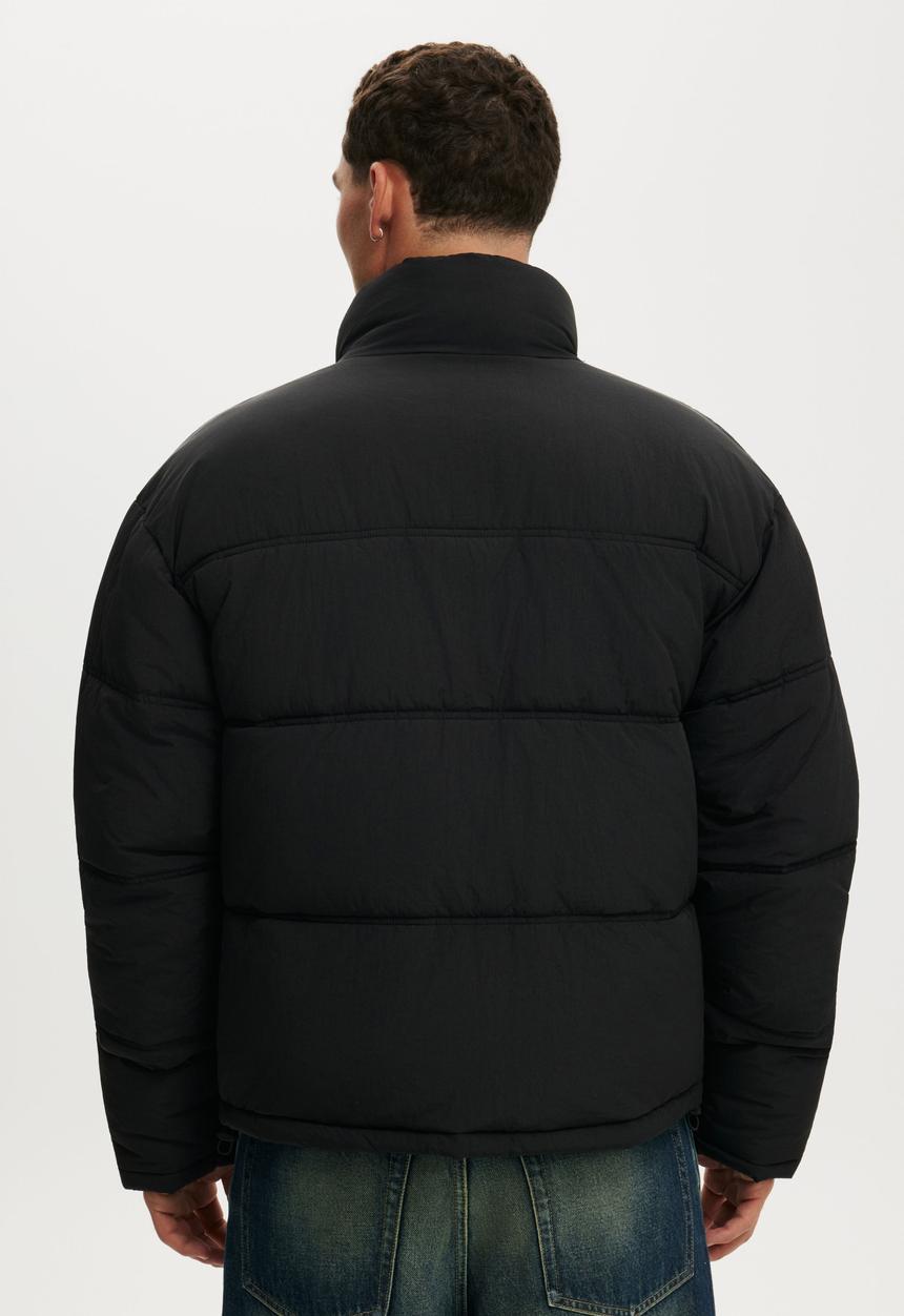 Cotton On - Puffer Jacket - Jet Black