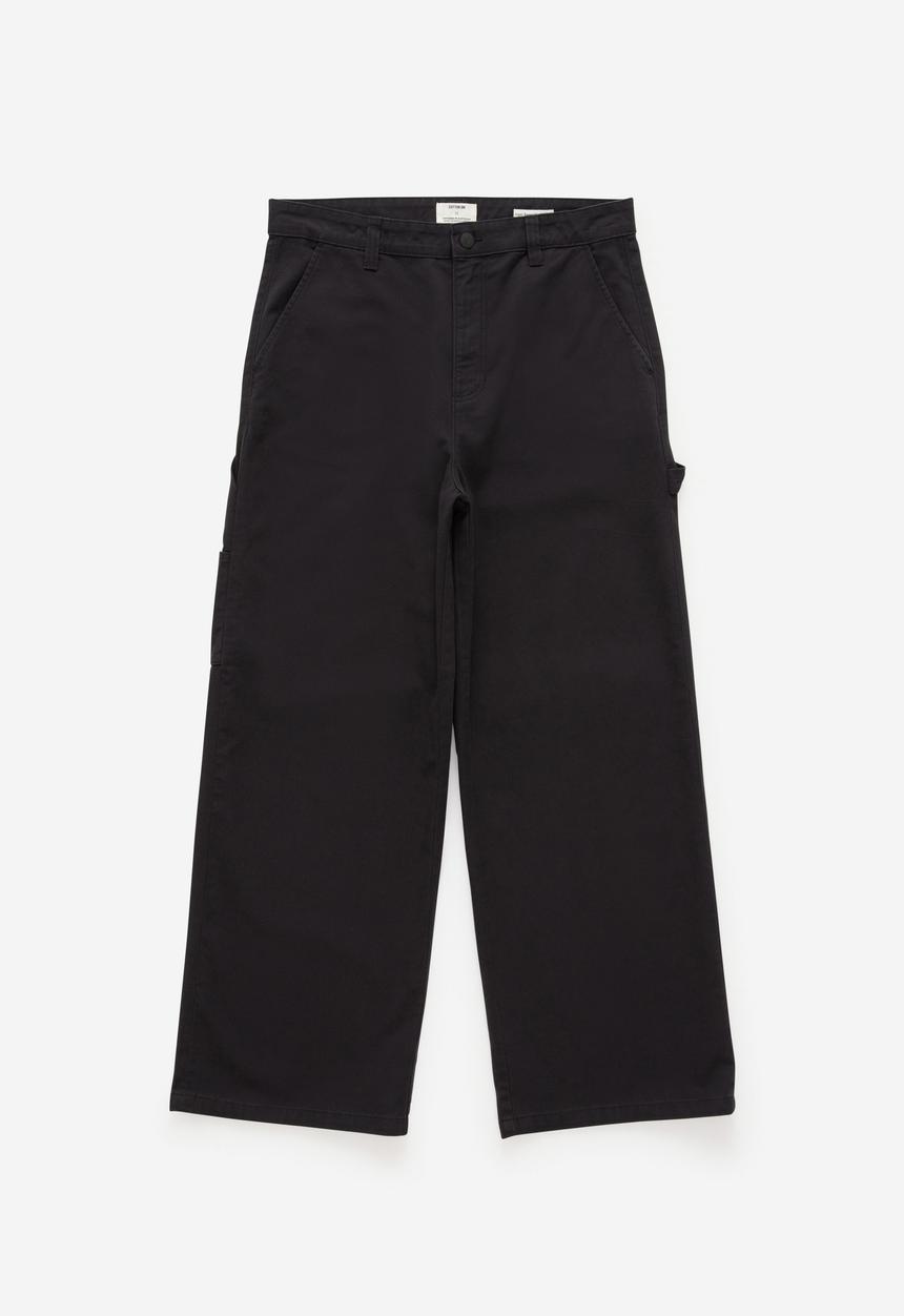 Cotton On - Super Baggy Worker Pant - Onyx