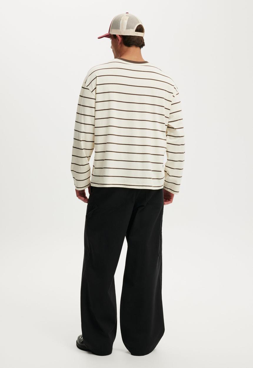Cotton On - Super Baggy Worker Pant - Onyx