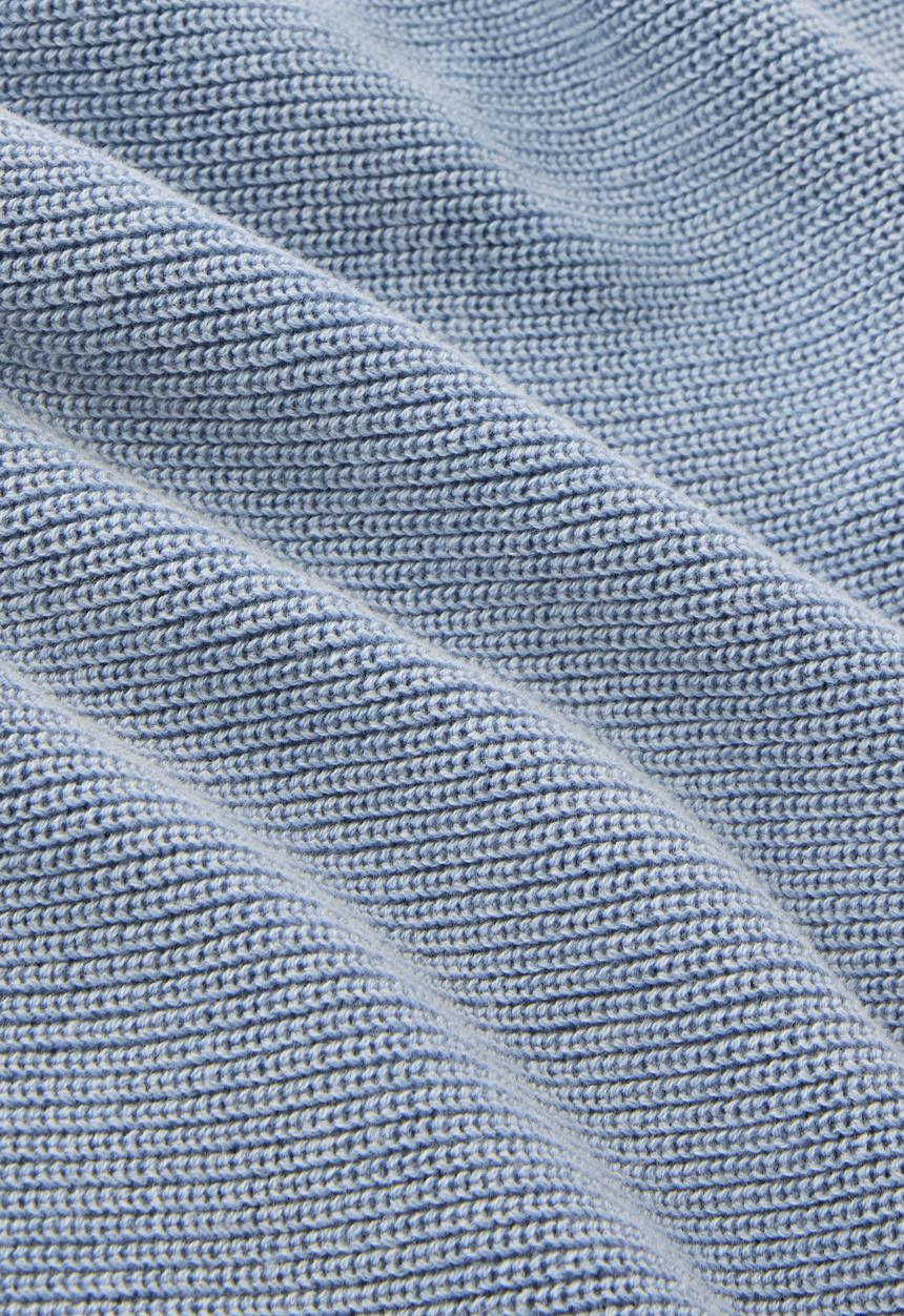 Cotton On - Washed Graphic Crew Knit - Washed Blue