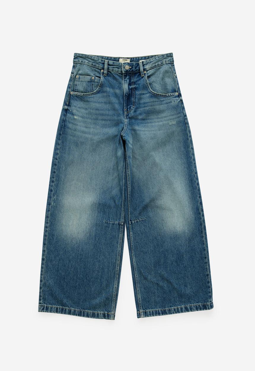 Cotton On - Y2K Super Baggy Jean - Radio Blue