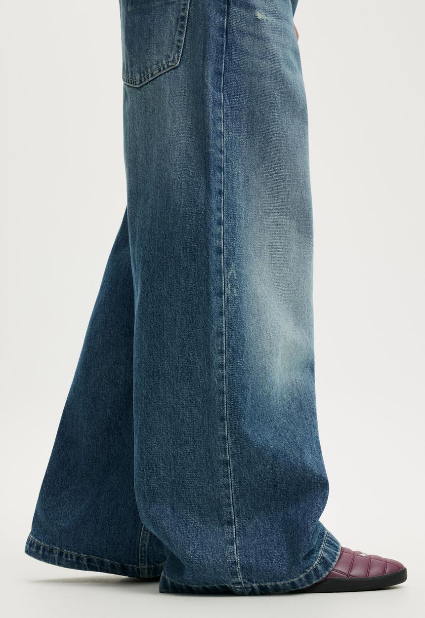 Cotton On - Y2K Super Baggy Jean - Radio Blue