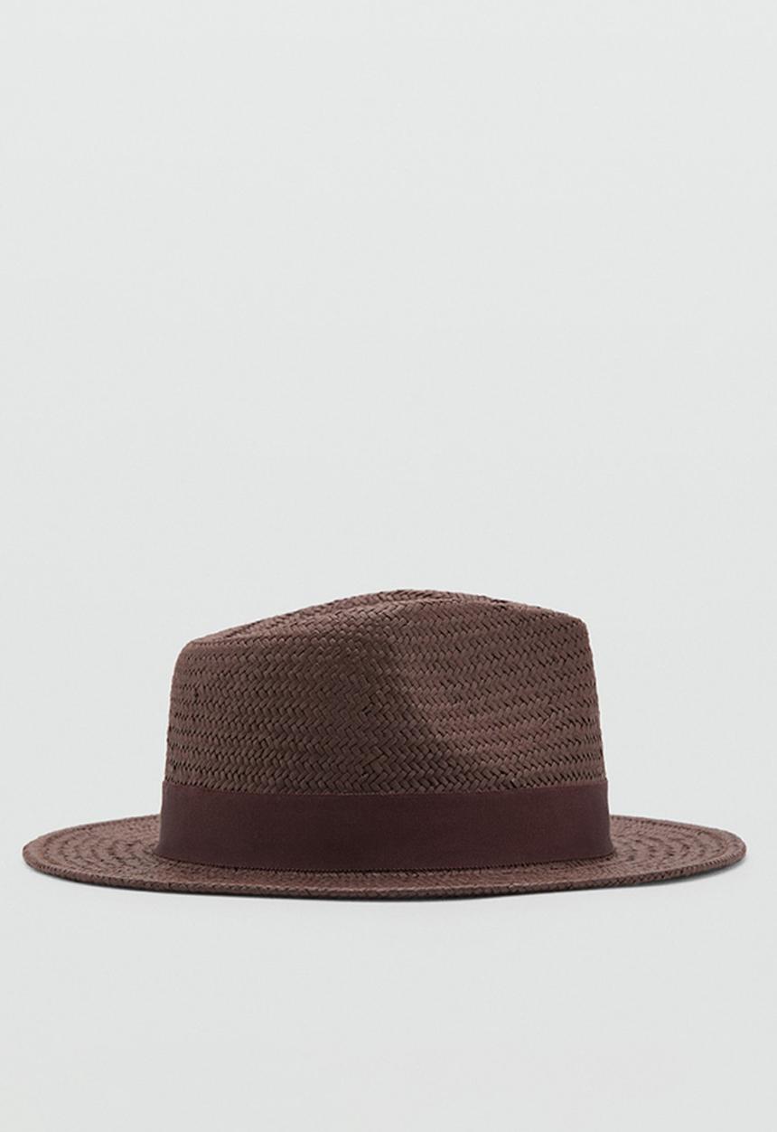 MANGO - City Hat - Dark Brown