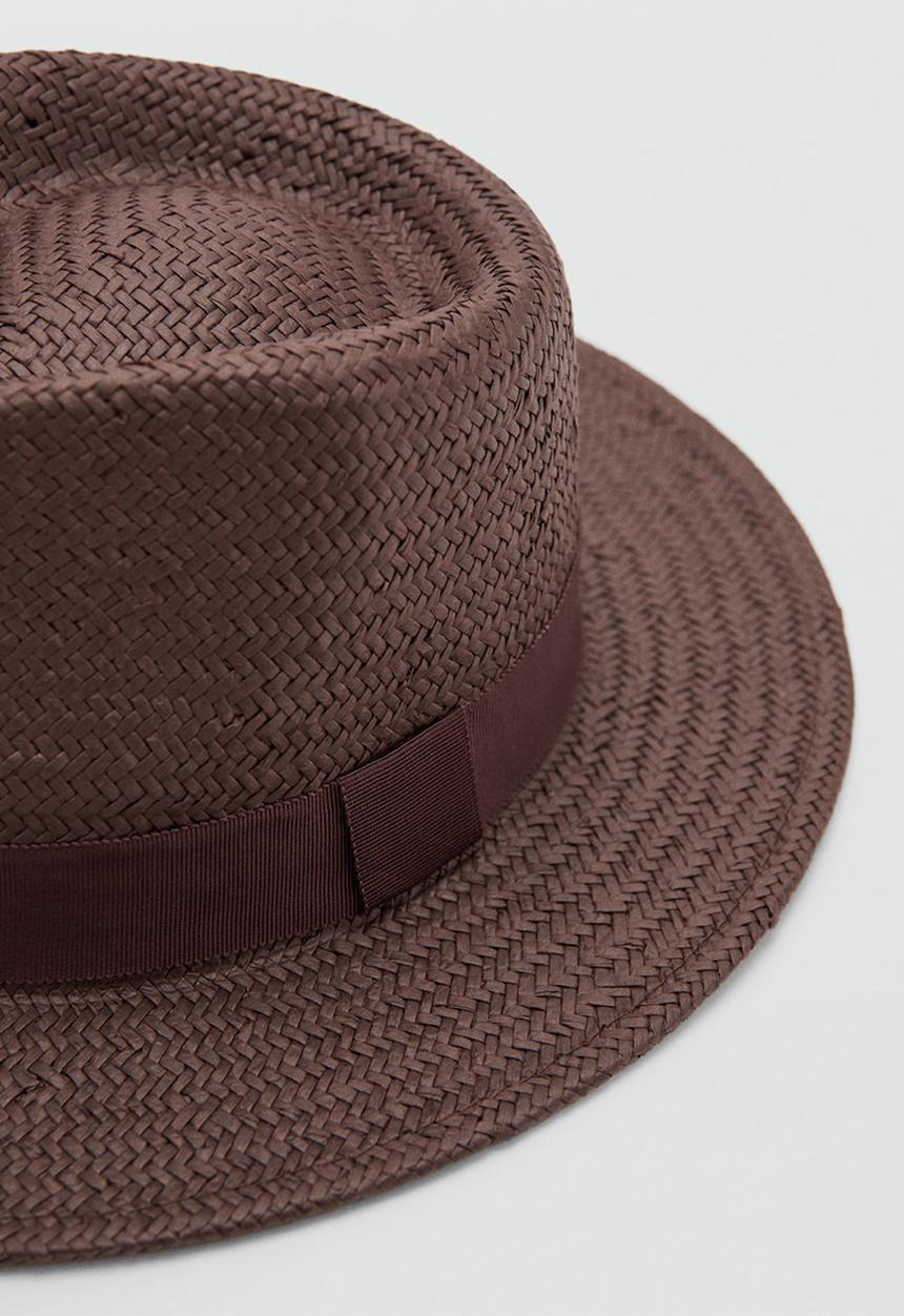 MANGO - City Hat - Dark Brown