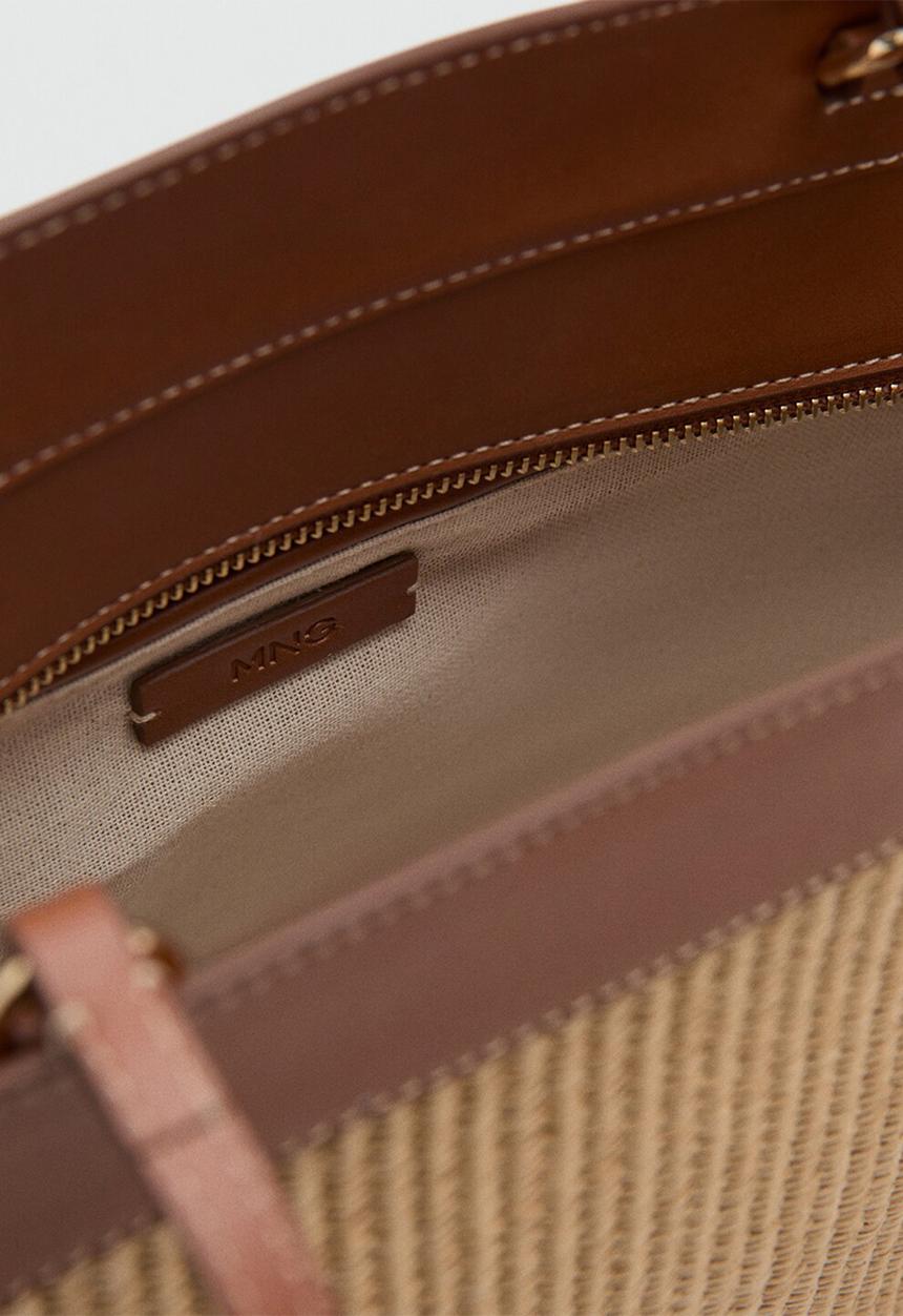 MANGO - Bilama Shoulder Bag - Brown