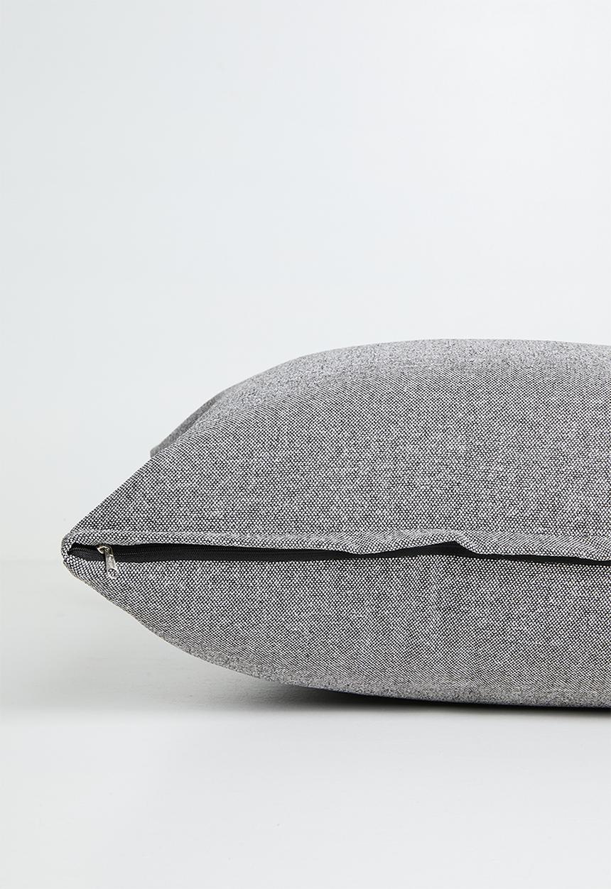 Sixth Floor - Geneva Scatter Cushion Cover - Charcoal