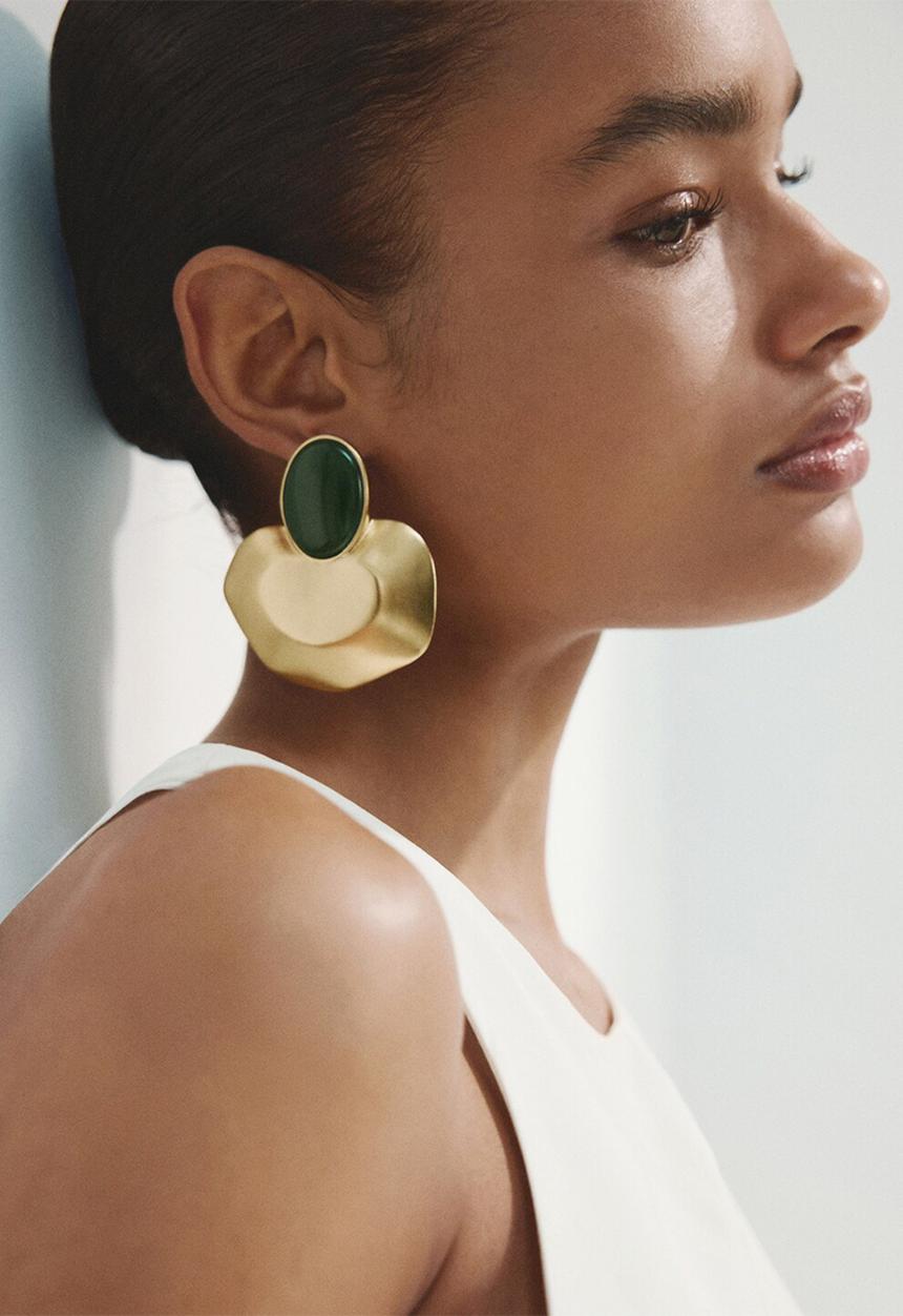 MANGO - Dina Earrings - Gold