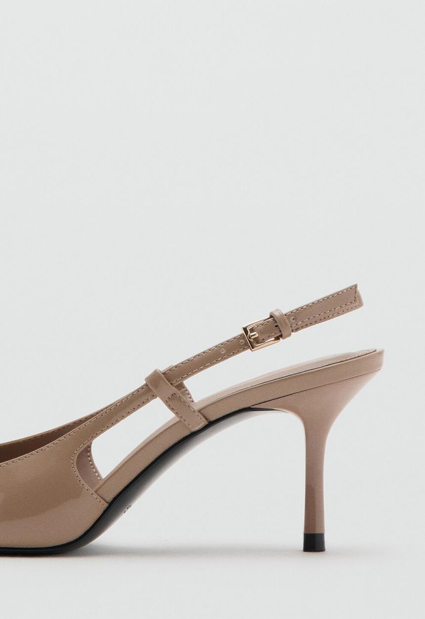 MANGO - Pistacho closed toe slingback - light/pastel pink