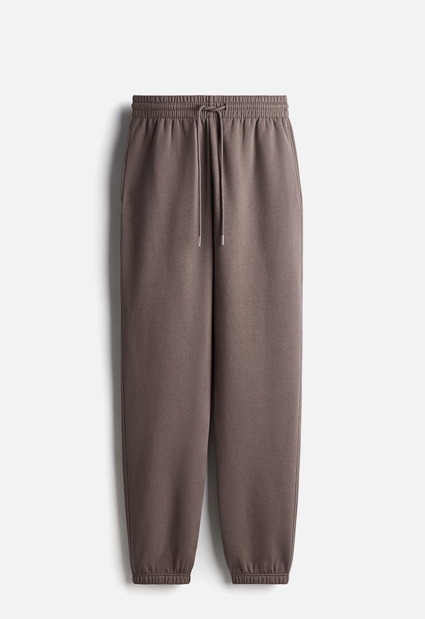H&M - Cotton-blend sweatpants - dark greige