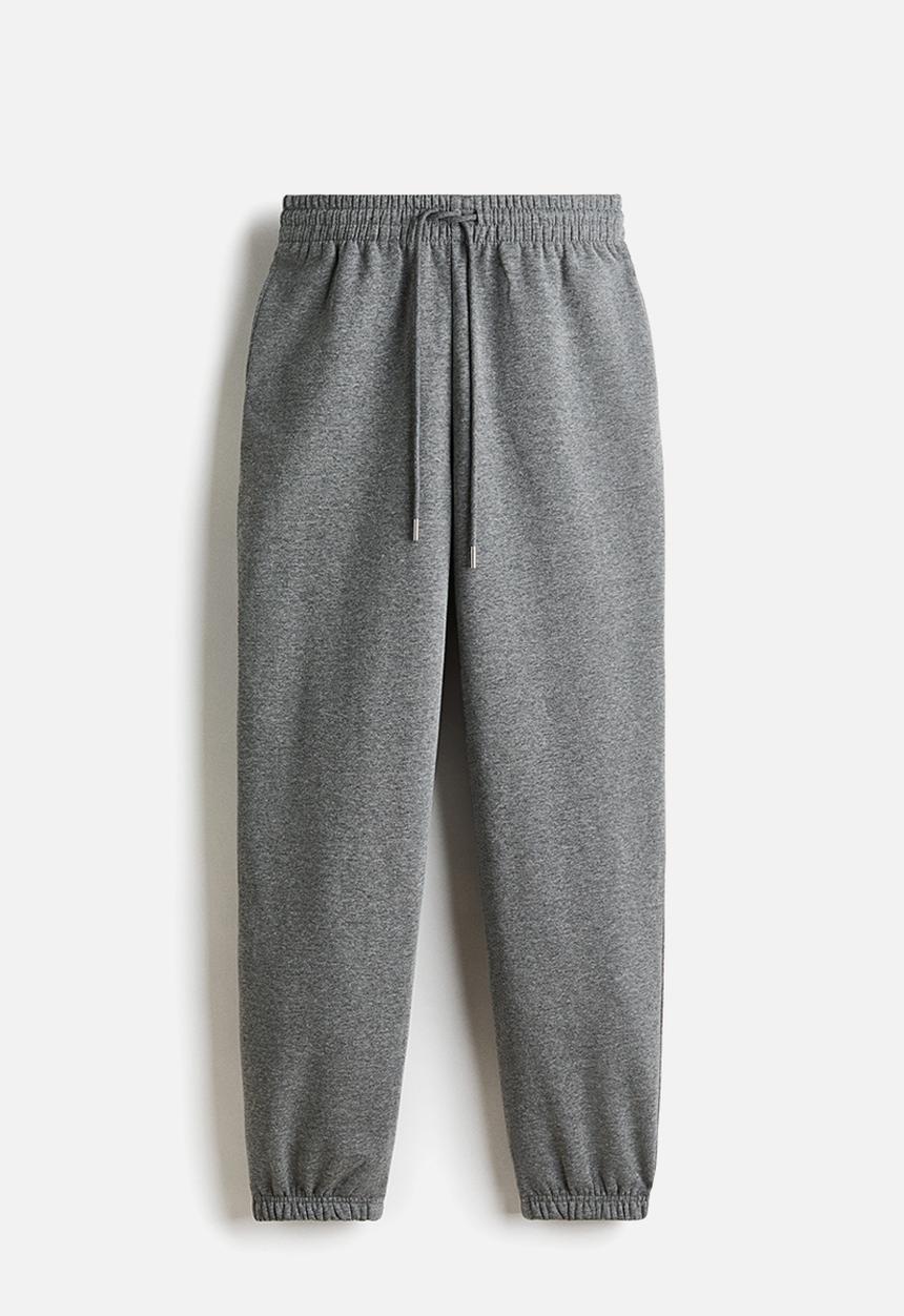H&M - Cotton-blend sweatpants - grey marl