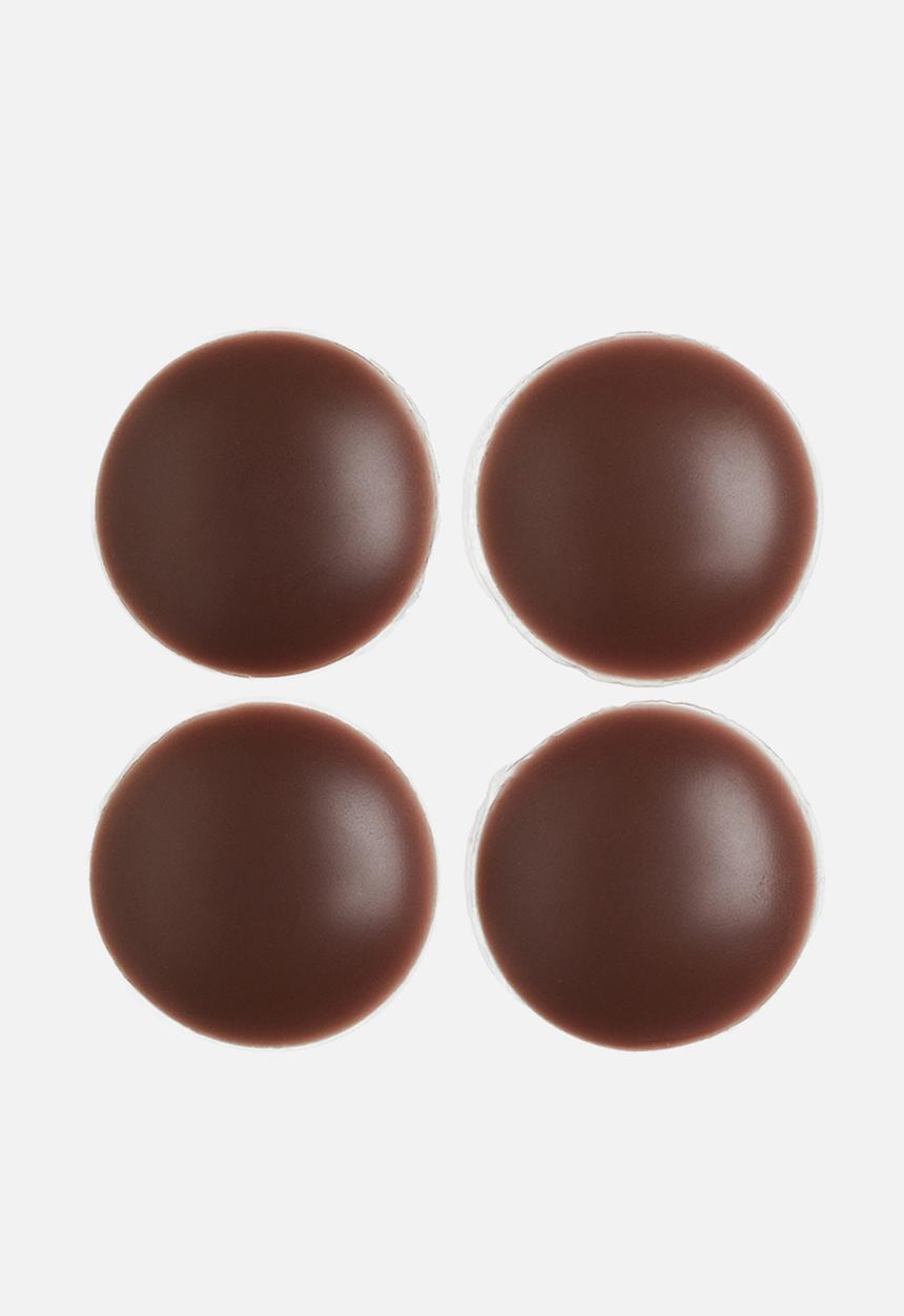 H&M - 2 Pairs nipple covers - dark brown