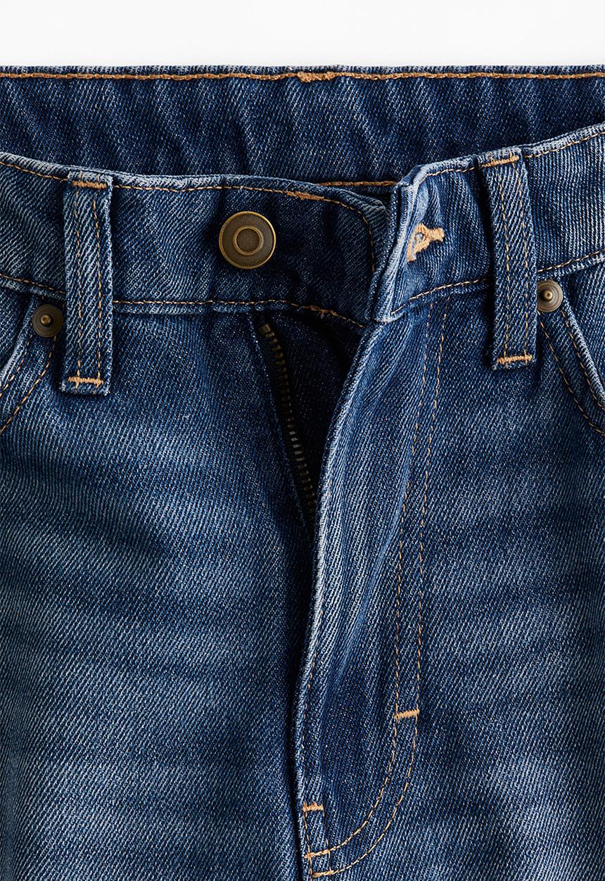 H&M - Straight high jeans - denim blue