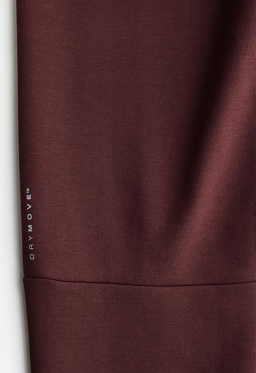 H&M - Slim fit sports joggers with drymove™ - burgundy