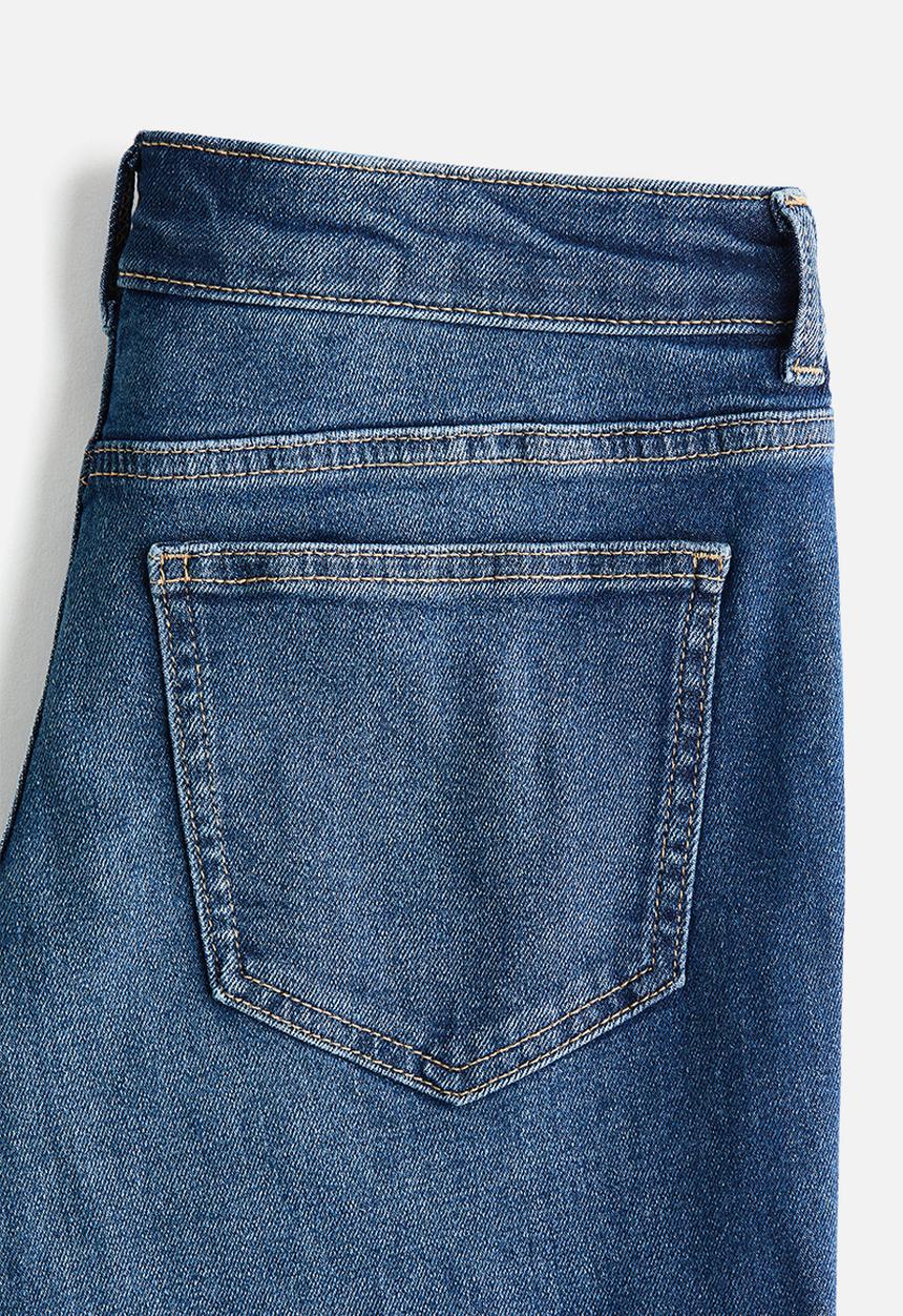 H&M - Flared low jeans - denim blue