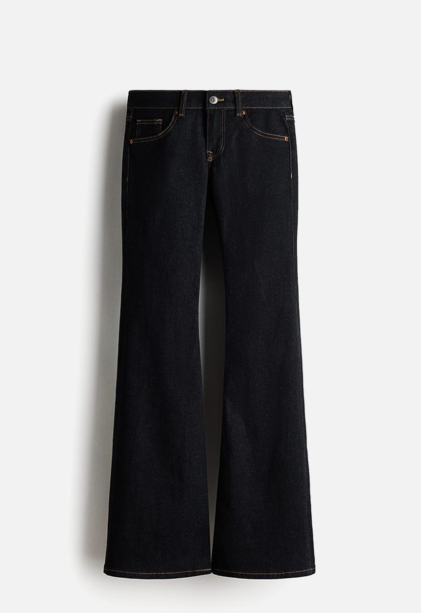 H&M - Flared low jeans - denim black