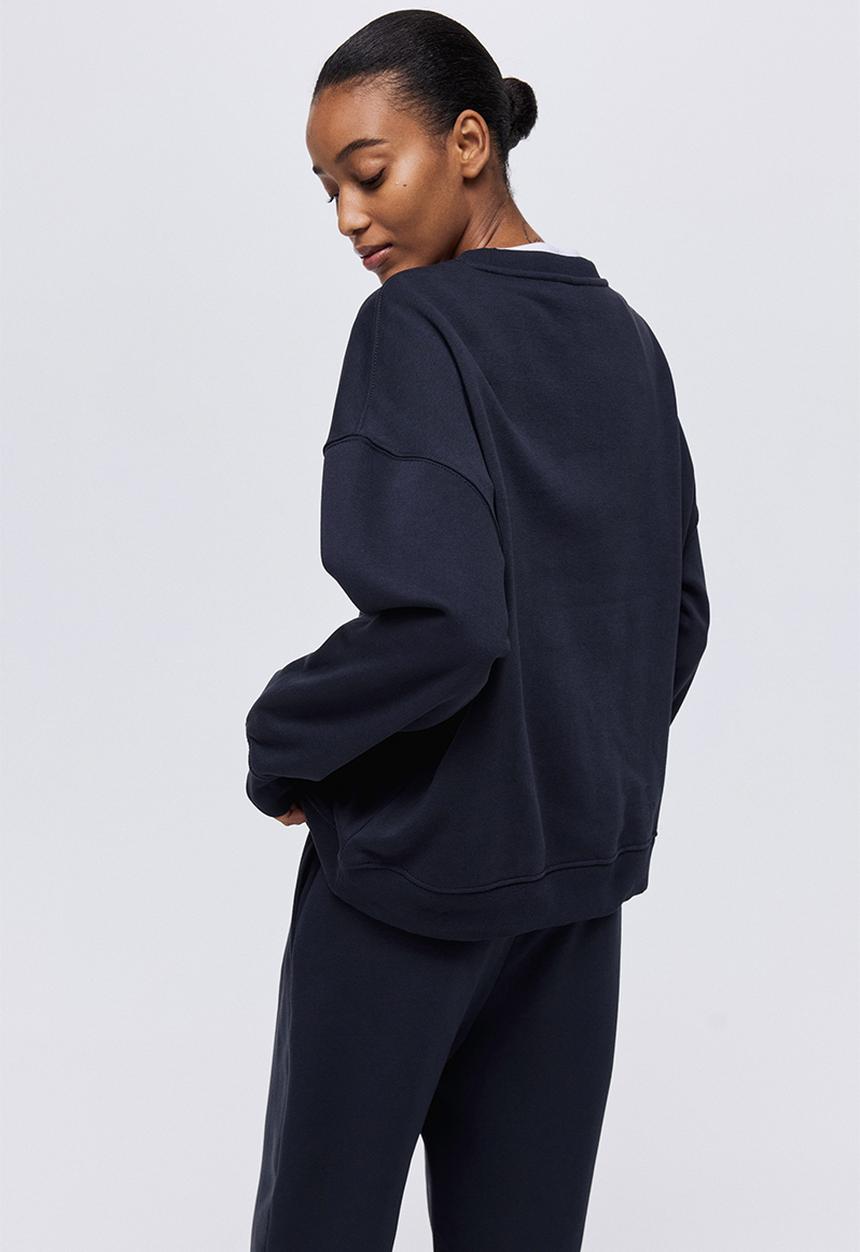 H&M - Oversized sweatshirt - navy blue