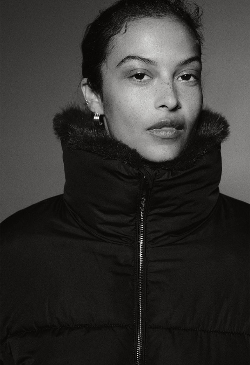 H&M - Oversized puffer jacket - black