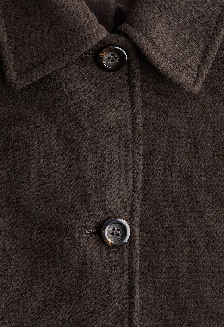 H&M - Car coat - dark brown