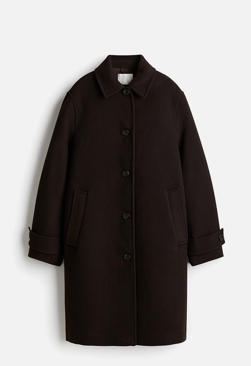 H&M - Car coat - dark brown
