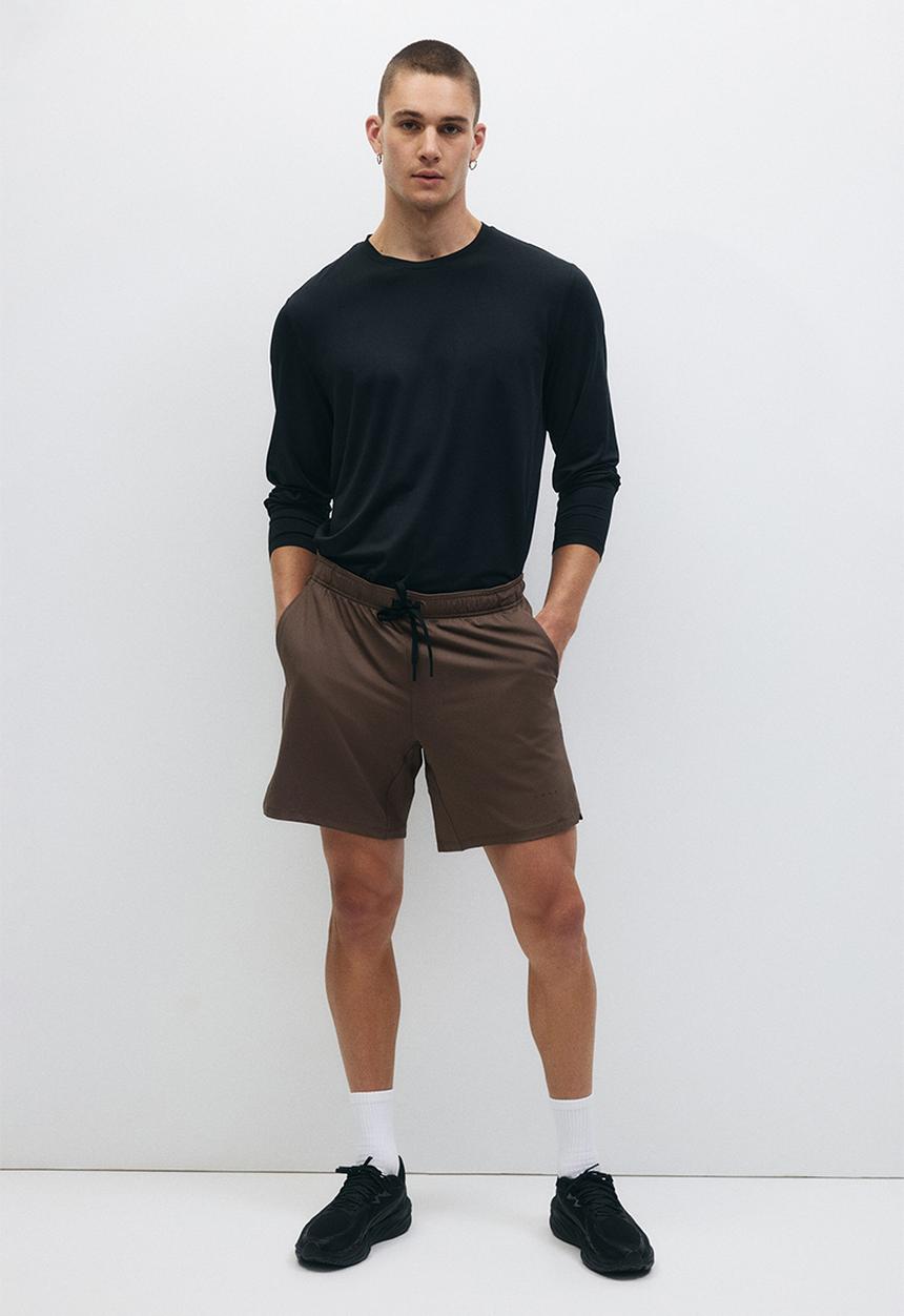 H&M - Sports shorts with drymove™ - light brown