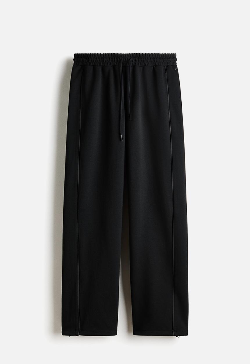 H&M - Loose fit sports joggers - black