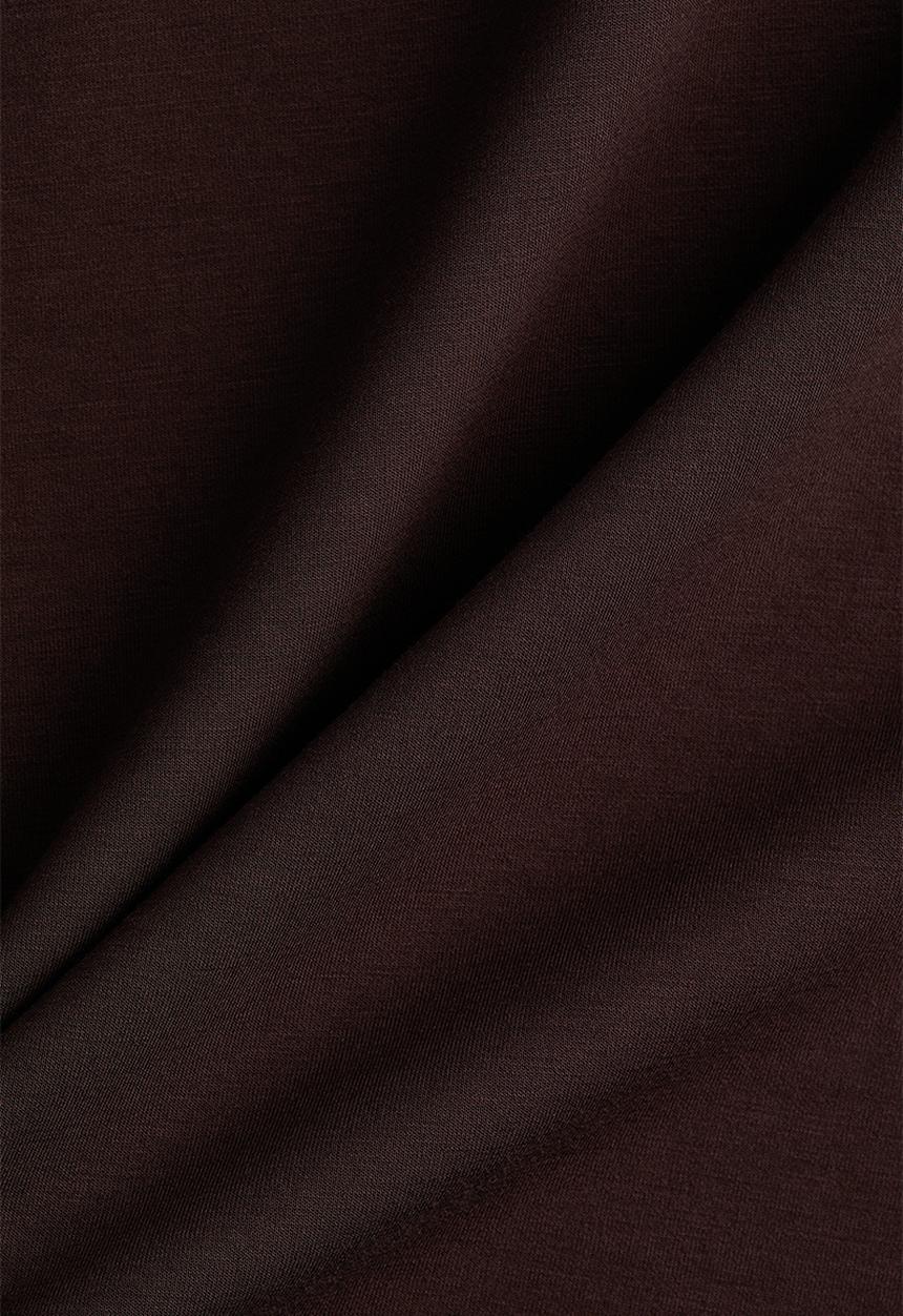 H&M - Wide pull-on trousers - dark brown