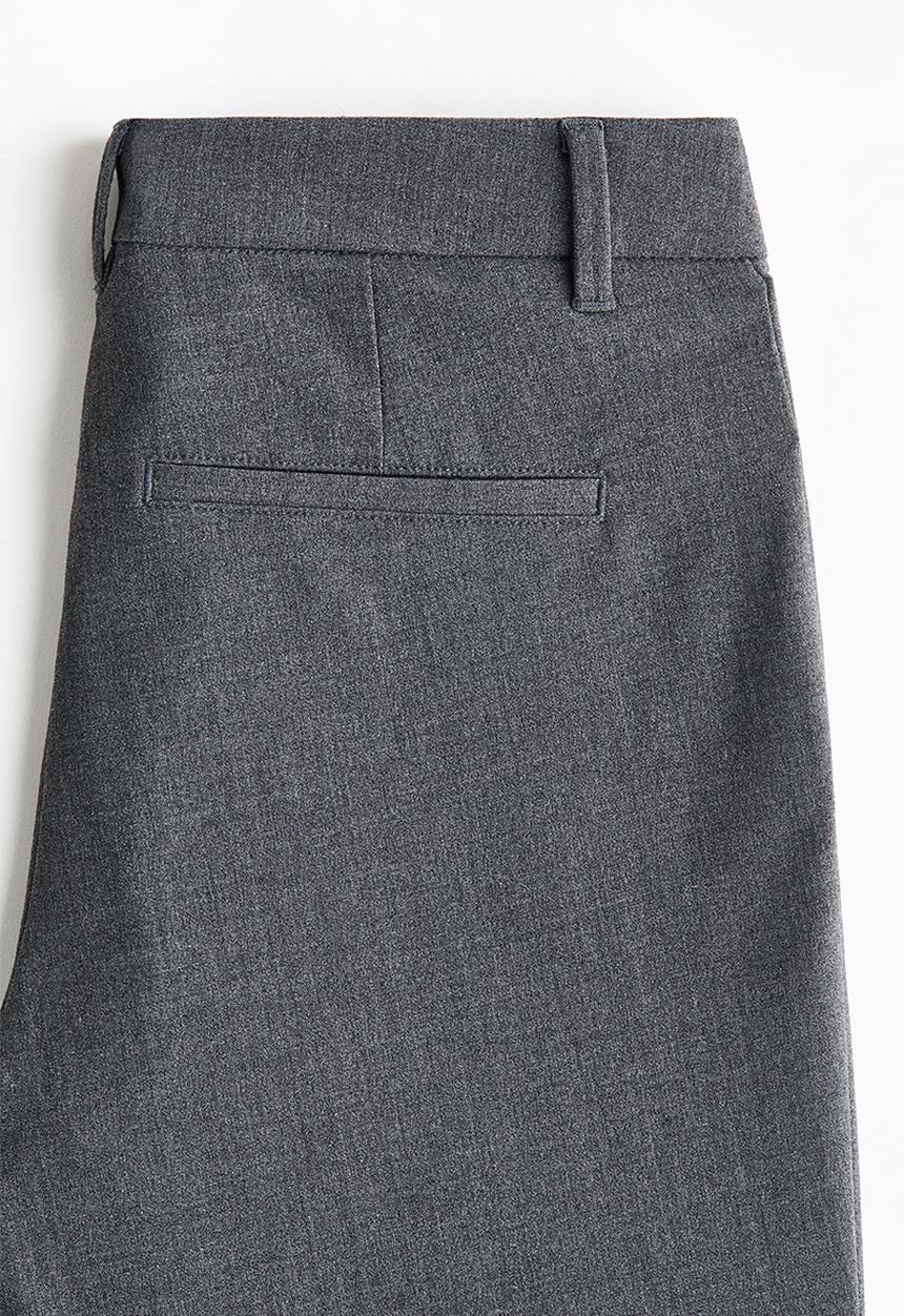 H&M - Flared tailored trousers - dark grey