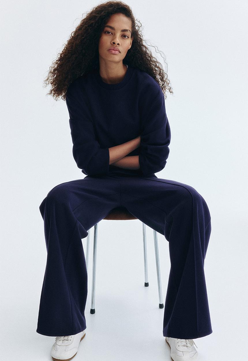 H&M - Oversized sweatshirt - navy blue