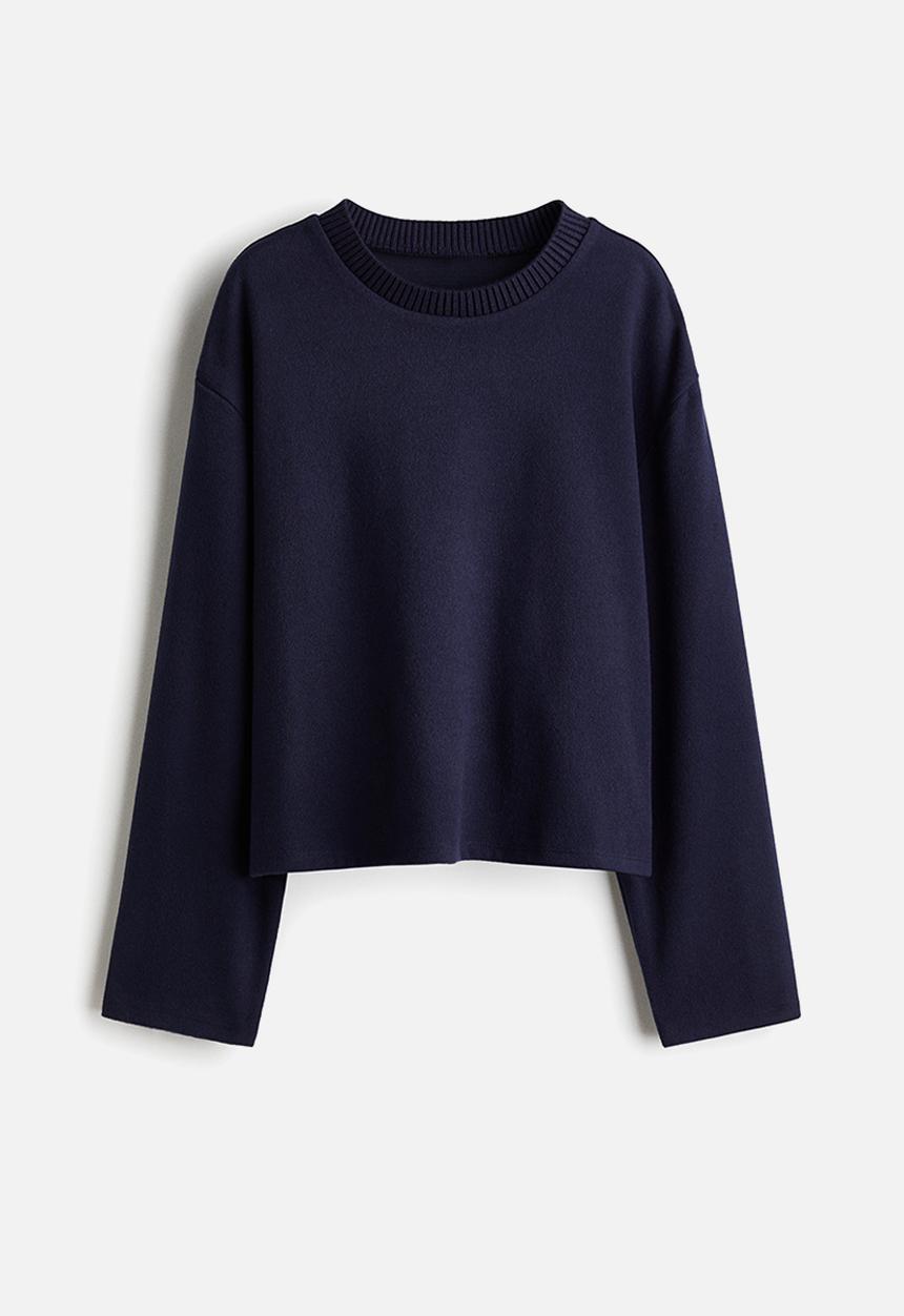 H&M - Oversized sweatshirt - navy blue