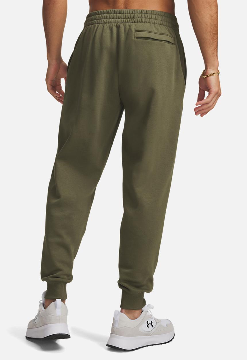 Under Armour - UA Rival Fleece Joggers - Marine OD Green/ White