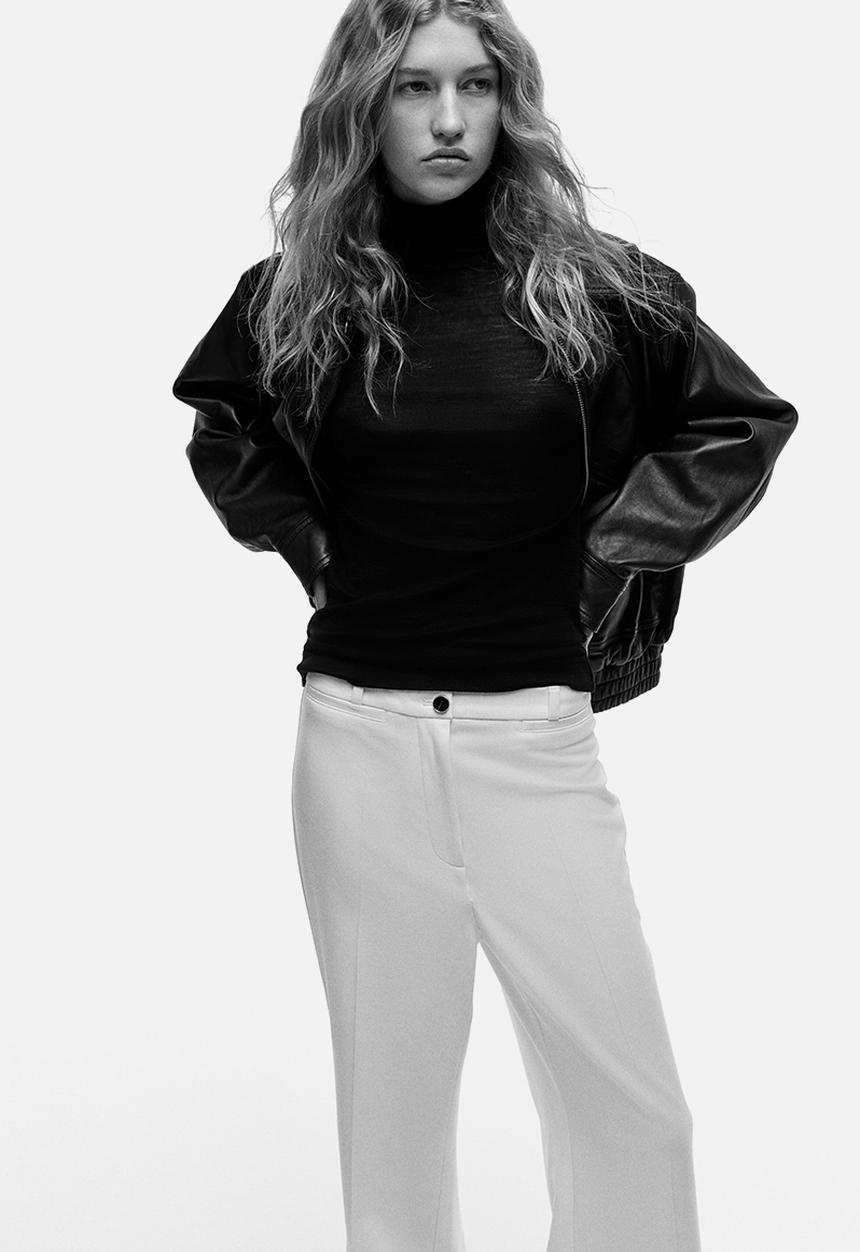 H&M - Tailored trousers - white