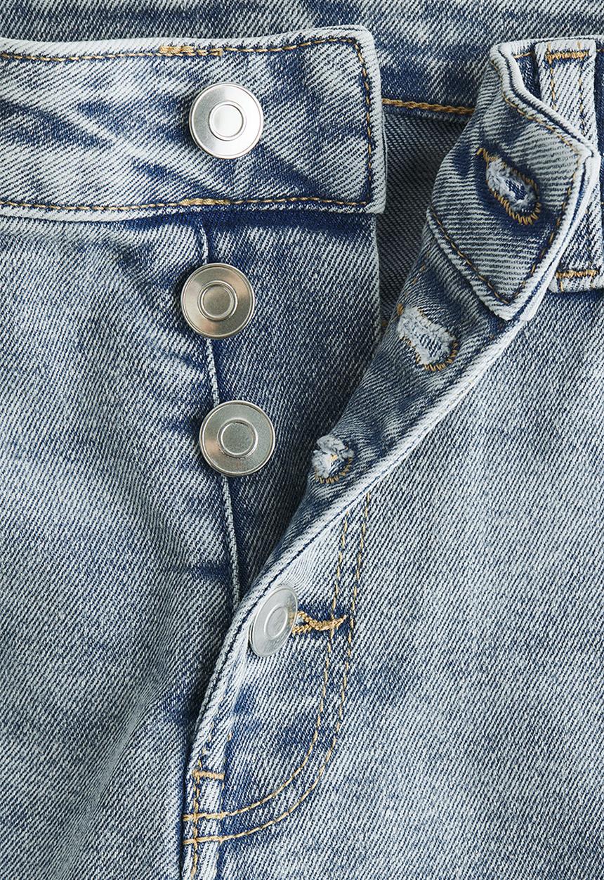 H&M - Flared high jeans - light denim blue