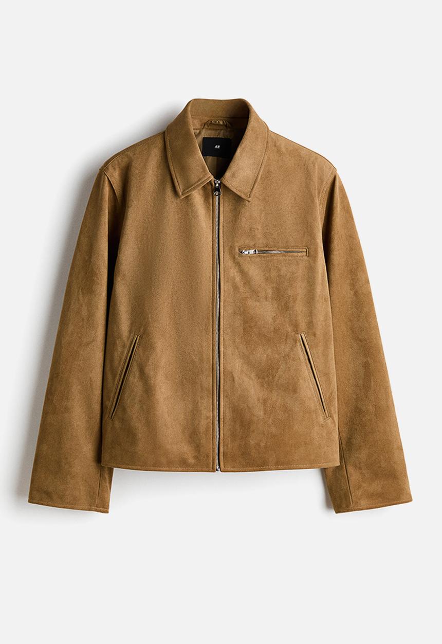 H&M - Collared jacket - dark beige
