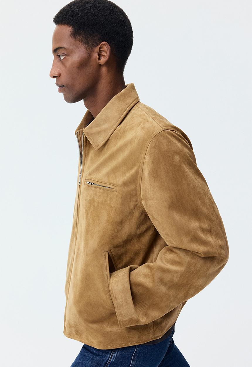 H&M - Collared jacket - dark beige