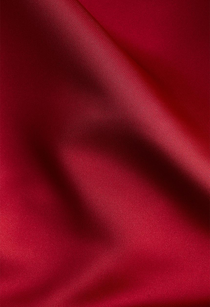 H&M - Satin dress - dark red