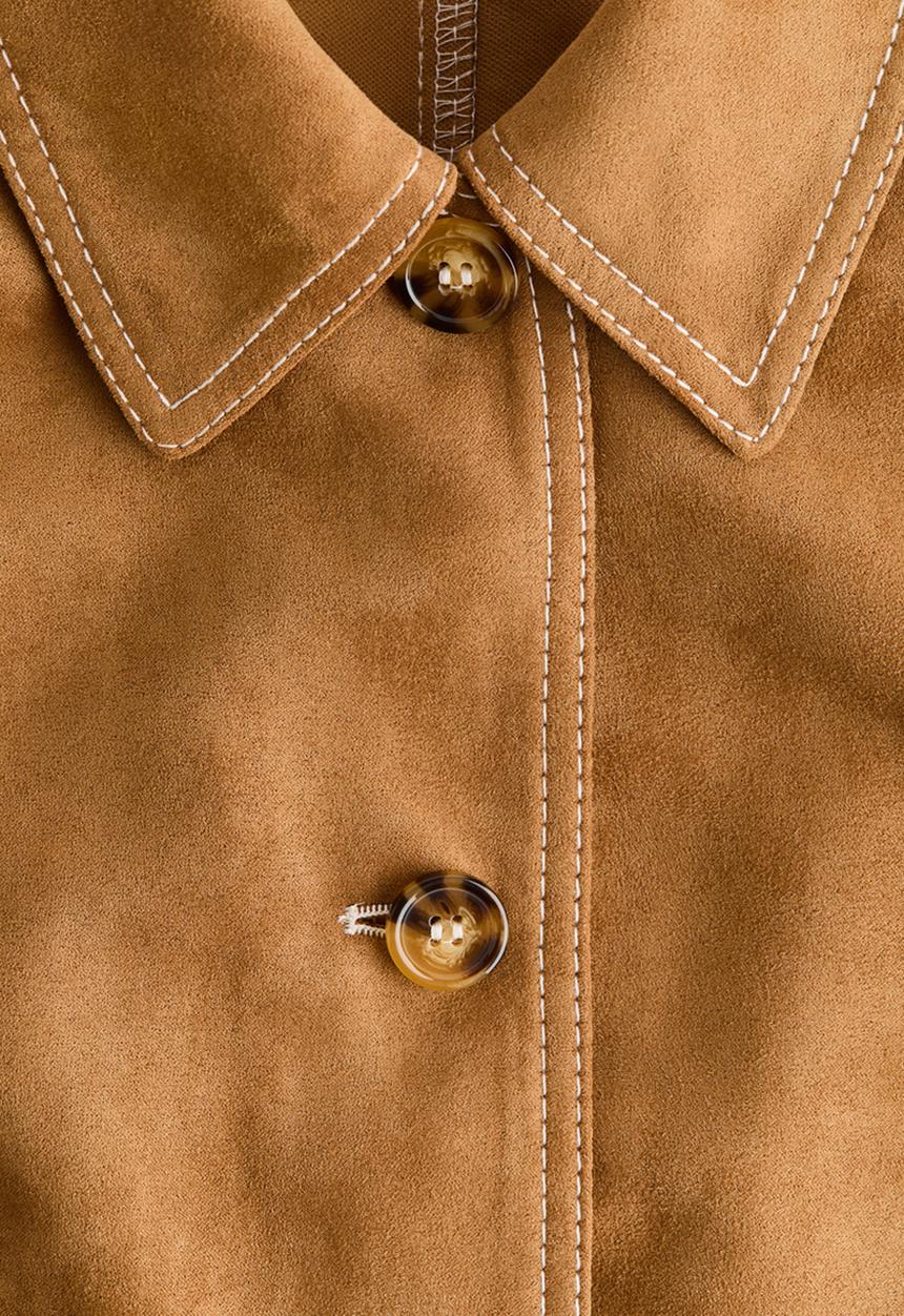 H&M - Collared jacket - beige