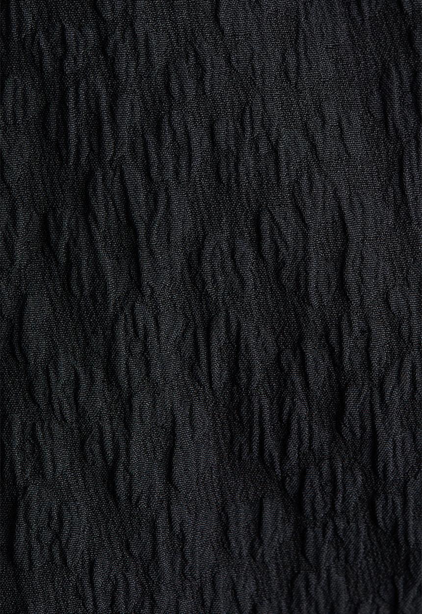 H&M - Jacquard-weave strappy dress - black