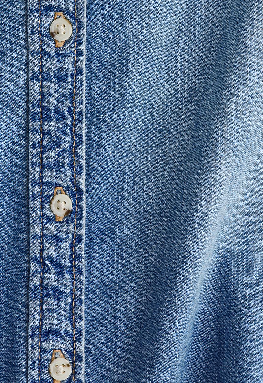 H&M - Denim shirt - denim blue