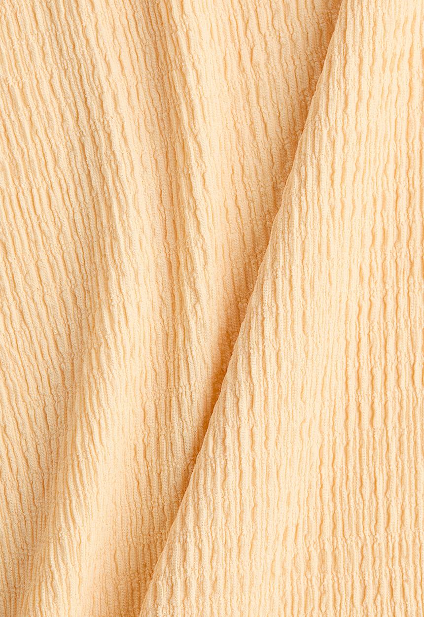 H&M - Smocked skirt - light yellow