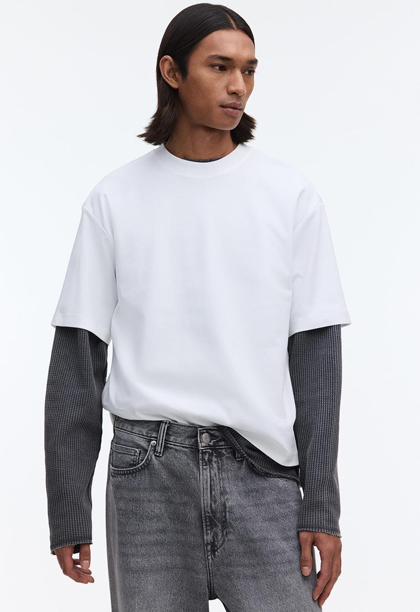 H&M - Oversized fit t-shirt - white